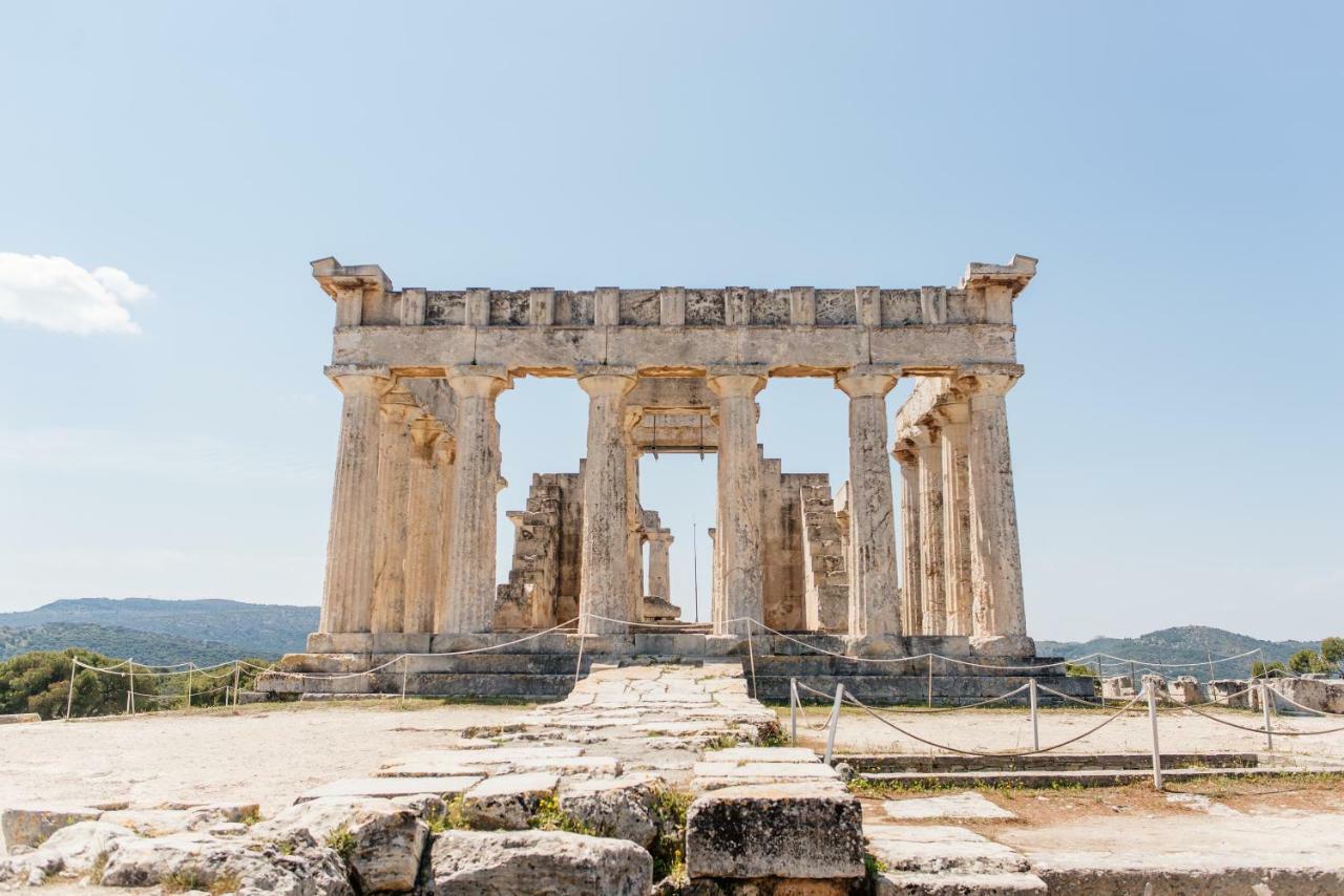 爱琴海文化家庭旅馆 Aegina 外观 照片