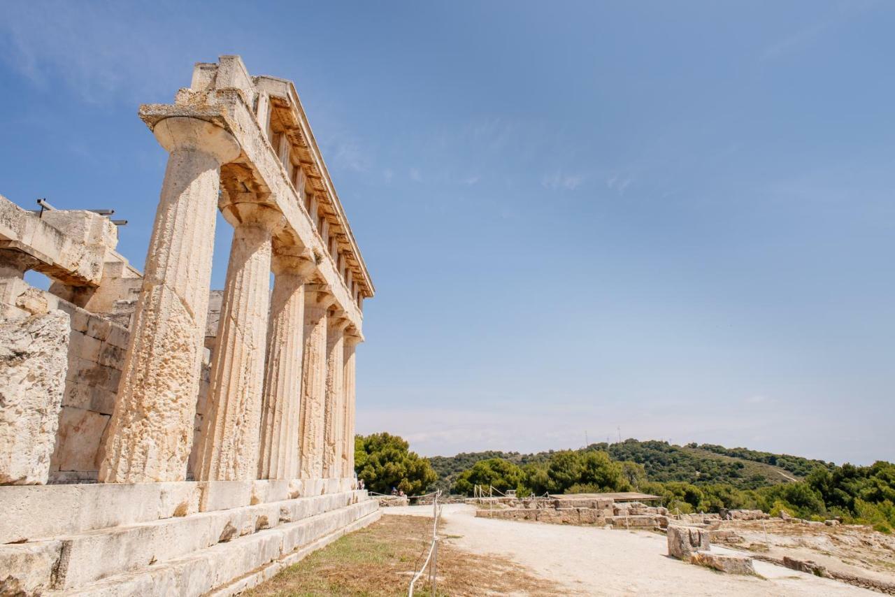 爱琴海文化家庭旅馆 Aegina 外观 照片