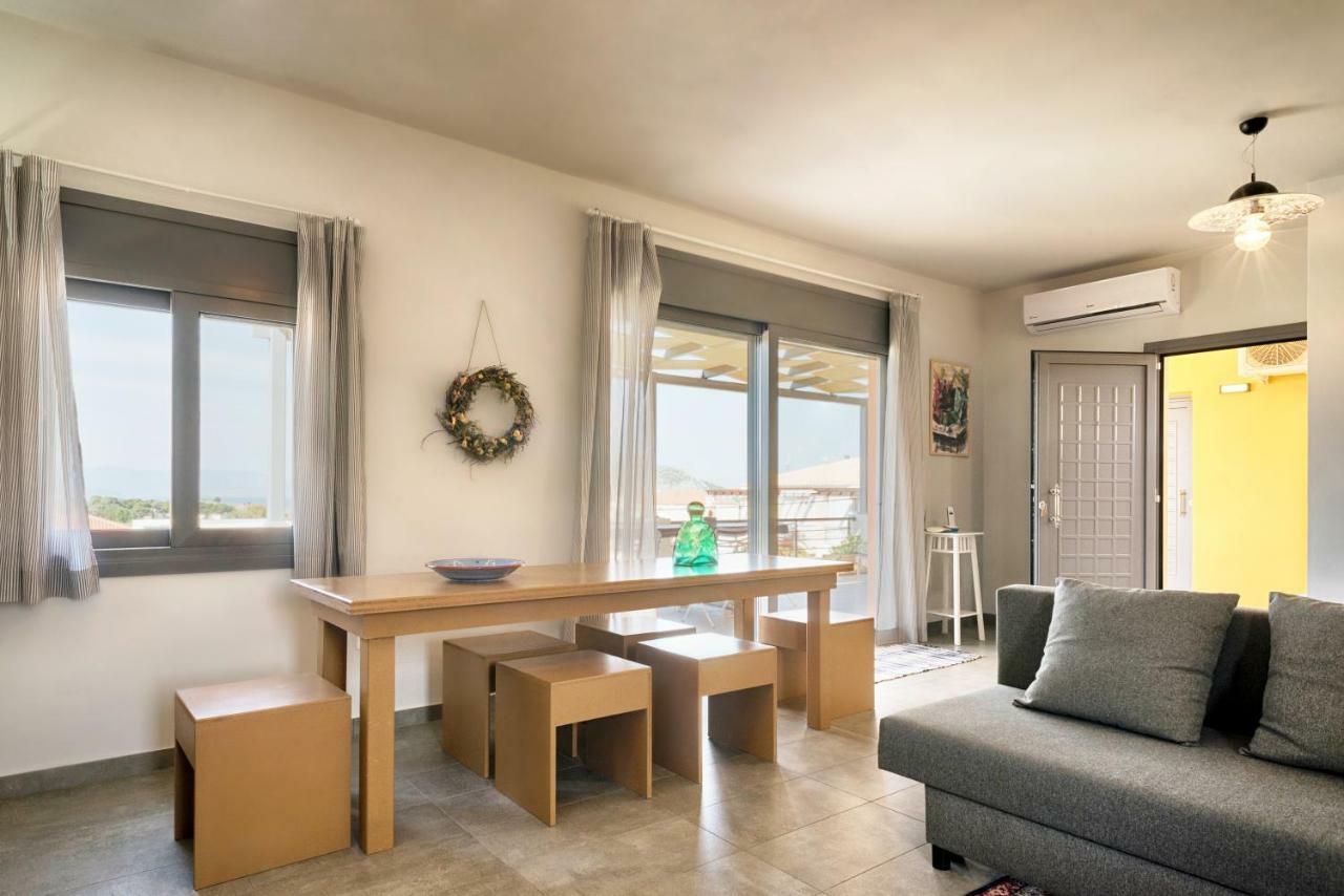 爱琴海文化家庭旅馆 Aegina 外观 照片